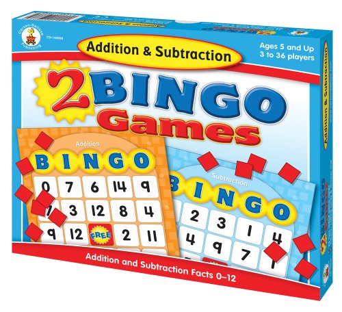 Carson-Dellosa Addition & Subtraction Bingo Carson-Dellosa Addition & Subtraction Bingo