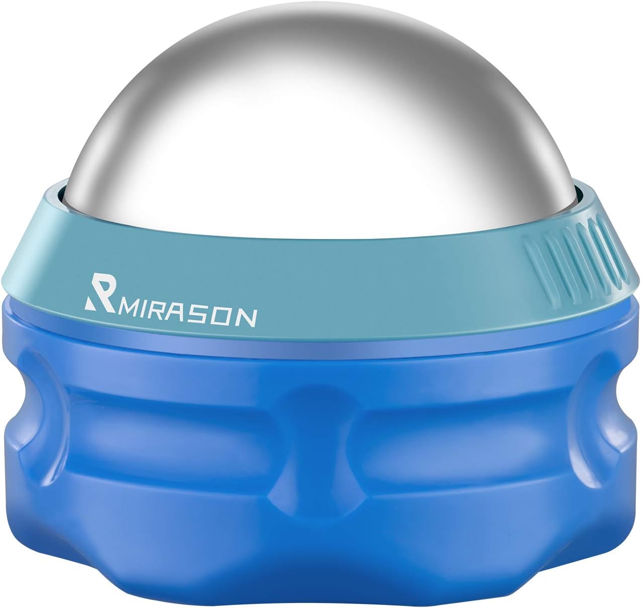 MIRASON Massage Ball Ice Roller Cold Therapy Cryosphere Deep Tissue Manual Massage Ball Stay Cold or Hot for Sore Muscle Relief, Shin Splints, Sore Shoulders, Knee, Foot Recovery Ice Pack (Blue)