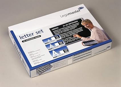 Legamaster 605300 Caja de letras 12 mm