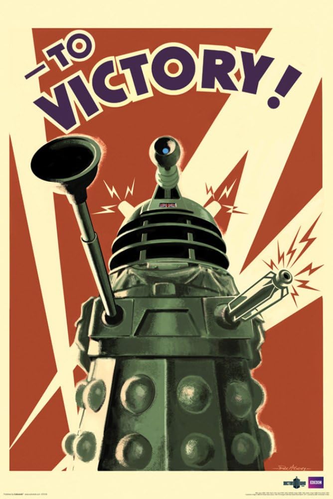 Doctor Who Dalek To Victory TV Poster- 24x36