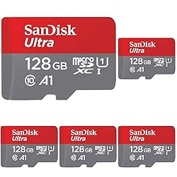SanDisk 128GB Ultra microSDXC UHS-I Memory Card