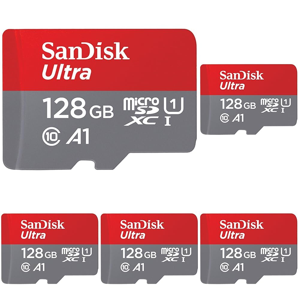 SanDisk 128GB Ultra microSDXC UHS-I Memory Card