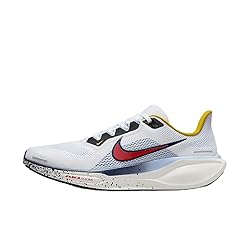 Nike Men's Running/Jogging Shoe, White Speed Red