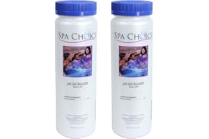 SpaChoice 1-Pound 2-Pack Premium pH Increaser for Hot Tub, 100% Sodium Carbonate, Made in USA