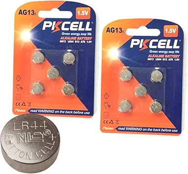 Amazon Com 4pc Of Alkaline Coins Battery Ag13 G13 Lr44 6 Gp76a 357 Sr44w Electronics