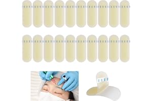 CHARME PRINCESSE 20Pcs Eyebrow Practice Skins 3D Microblading Fake Skin BrowAid Practice Bandage Silicone Eyebrow Tattoo Practice Skin for PMU Microblading Supplies TA632-2KIT