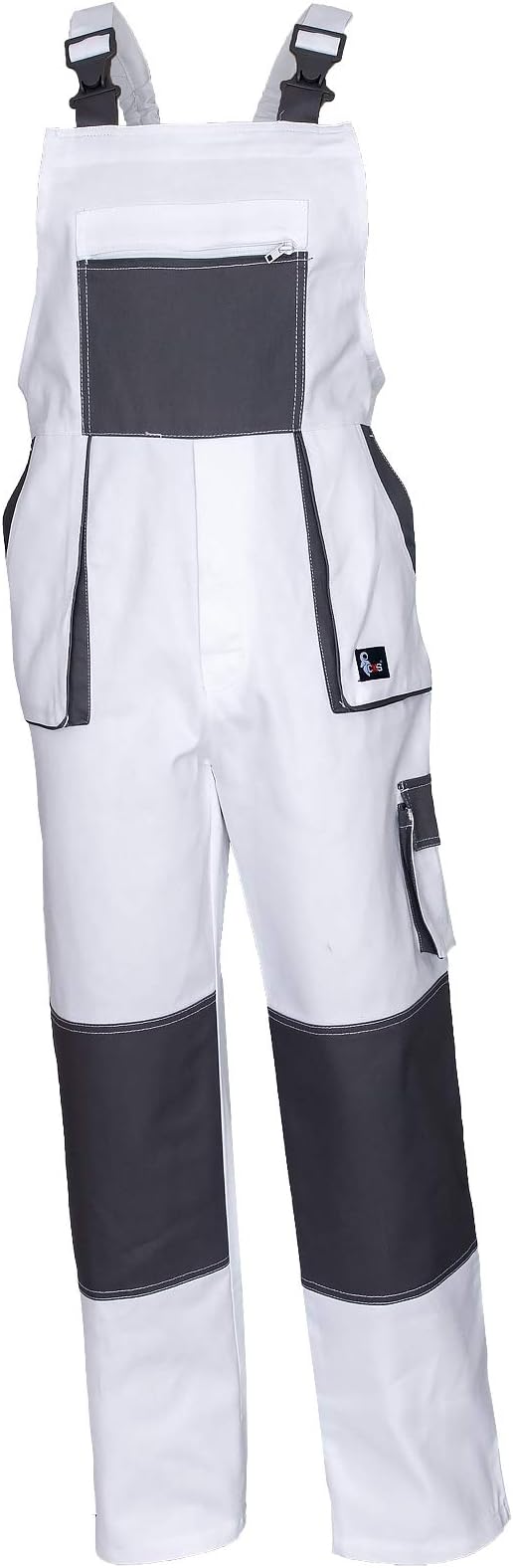 Mens Multi Pocket Cargo Heavy Duty Pro Work, Bib Brace Overalls, Triple Stitched Cordura Reinforcing Stress Points