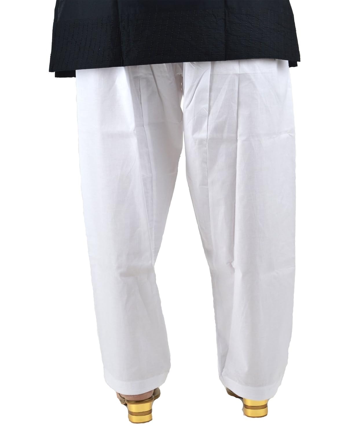 neha fashion [neha fashion] women's cotton salwar (white_free size)