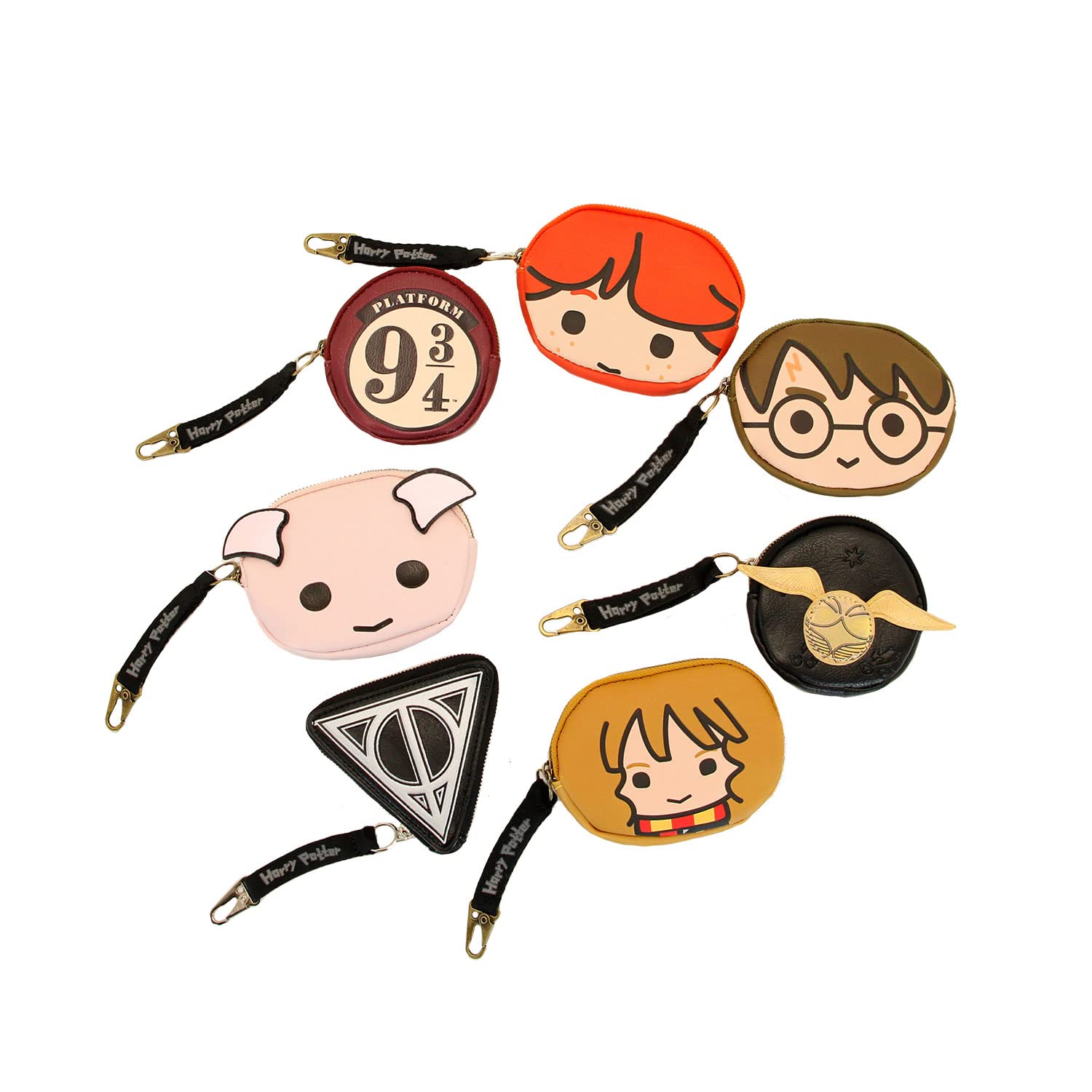 karactermania Harry Potter Assorted HP-Chibi Pill Purse Display, Multicolour