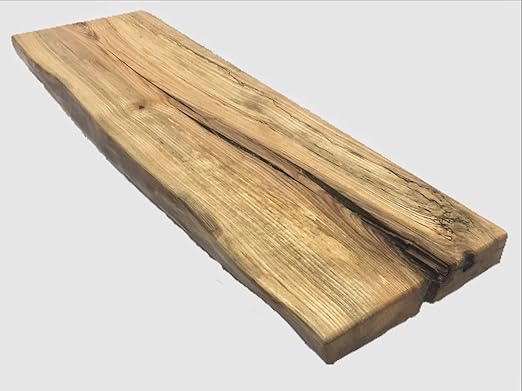 Amazon Com Branch And Bark Live Edge Shelf Usa Handmade Clear Coat Finish Made From Urban Salvaged Trees Beautiful Ash Shelf Ash 10 5 X 34 5 Home Kitchen