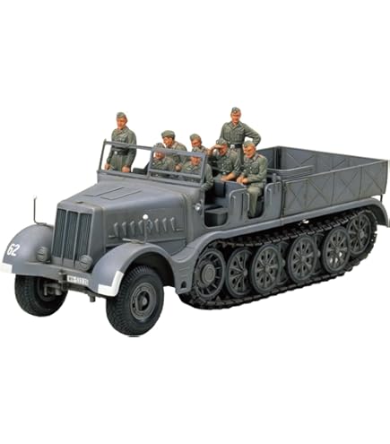 Amazon.com: Trumpeter 1/35 German SdKfz 8 Gepanzerte 12-Ton