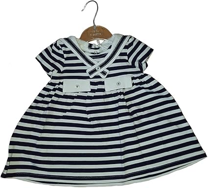 Raye Bebe Fille Bleu Marine Et Blanc Marin Robe 6 Mois Amazon Fr Bebes Puericulture