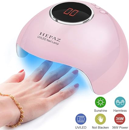 secador de unas lampara led uv