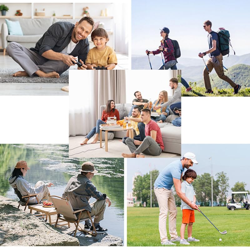 ZOXOZ Hosen Herren Chino Cargo Hose Herren Freizeithose Cargohose Männer Jogginghose Herren Baumwolle Sporthose Männer Lang Elastische Taille mit Kordelzug Casual Hose mit Taschen Dunkelblau S 4