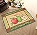 Canshansimita Apple Style Bedroom Anti-skid Bathroom Kitchen Carpet Mat Doormat (17.7