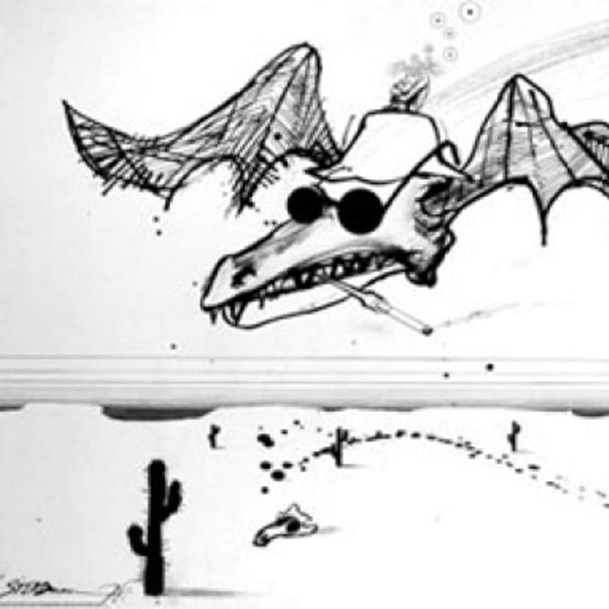 Ralph Steadman Spirit of Gonzo Poster Print (83.82 x 58
