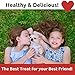Best For My Pets Tripe Sticks for Dogs (5-Inch, 6-Ounce) Great for Puppies, Senior and Small Dogs All-Natural Rawhide-Free Dog Treats Bladder Sticks Chews