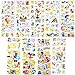 168 pc Pokemon Party Favor Bundle Pack: 6 Pokemon Figures, 6 Poke Ball, 144 Sticker, 6 Pencil & 6 Eraser