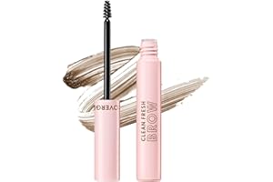 CoverGirl Clean Fresh Brow, 400 Soft Brown, Eyebrow Gel, Long-Lasting, Vegan Formula, Natural Looking, Easy to Apply, Doesn't Smudge, 0.18oz