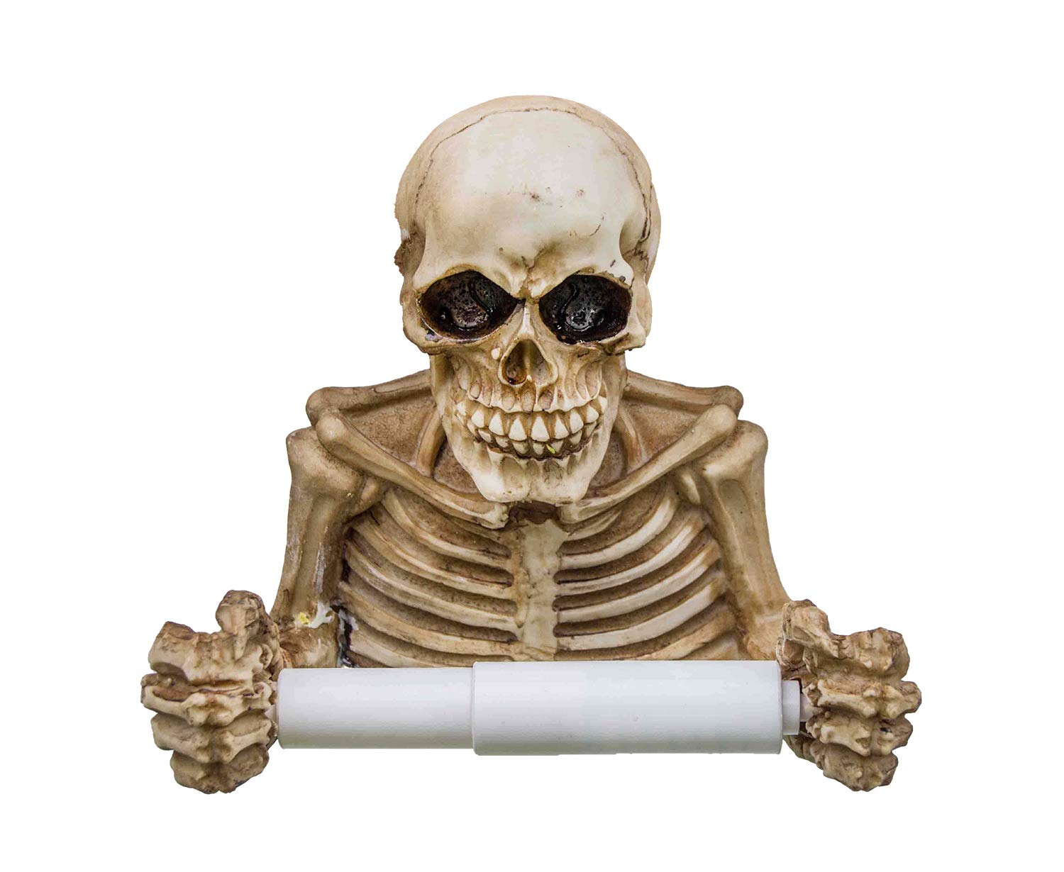 Skull Toilet Paper Holder Toilet Paper Skull Gothic Funny 20 x 19 cm