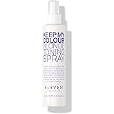 ELEVEN AUSTRALIA Keep My Colour Blonde Leave In Toning Spray - Purple Toner Hair Spray for Silver & Light Blonde Hair, Enhances Color for Brassy, Yellow Tones, Adds Shine, For Men & Women - 6.8 fl oz