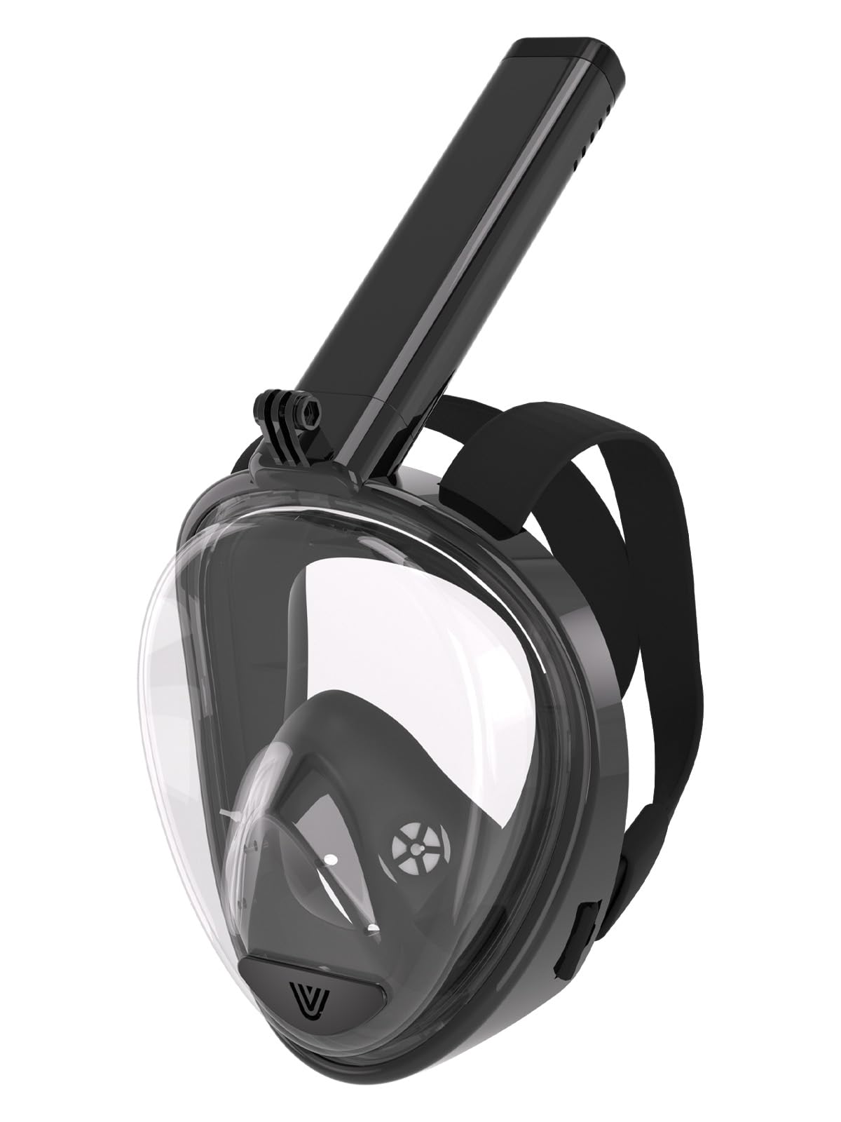 Vitare Full Face Snorkel Mask for Adults and Kids, 180° Wide View Diving Mask with Anti-fog and Anti-leak Technology, New Breathing System Snorkel Set with Camera Mount