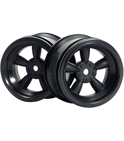 Jantes HPI 3816 Vintage 5 Rayons - 26 Mm Noir, Décalage 0 Mm - Pour Modélisme - Neuf