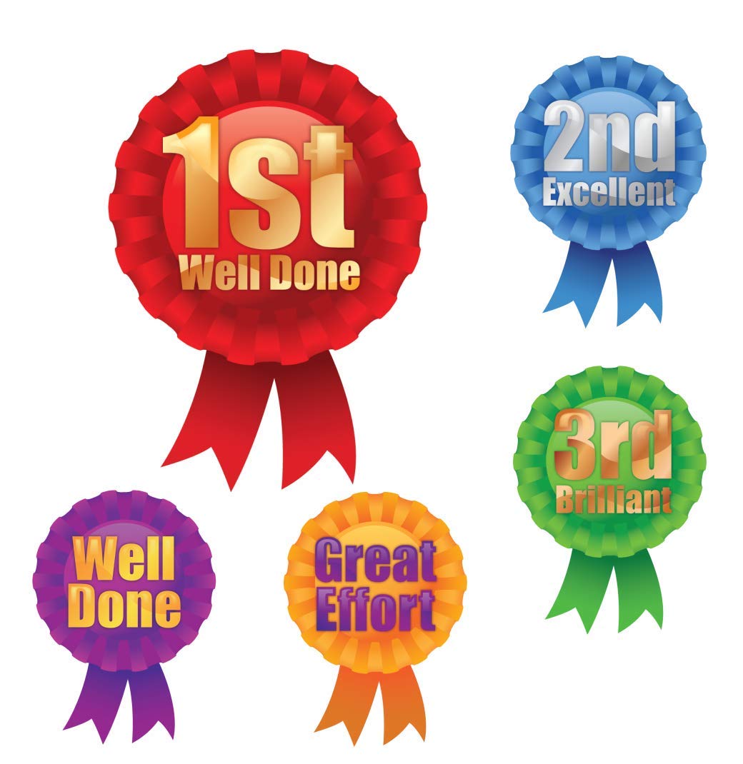 School Stickers Sports Day Rosette Stickers