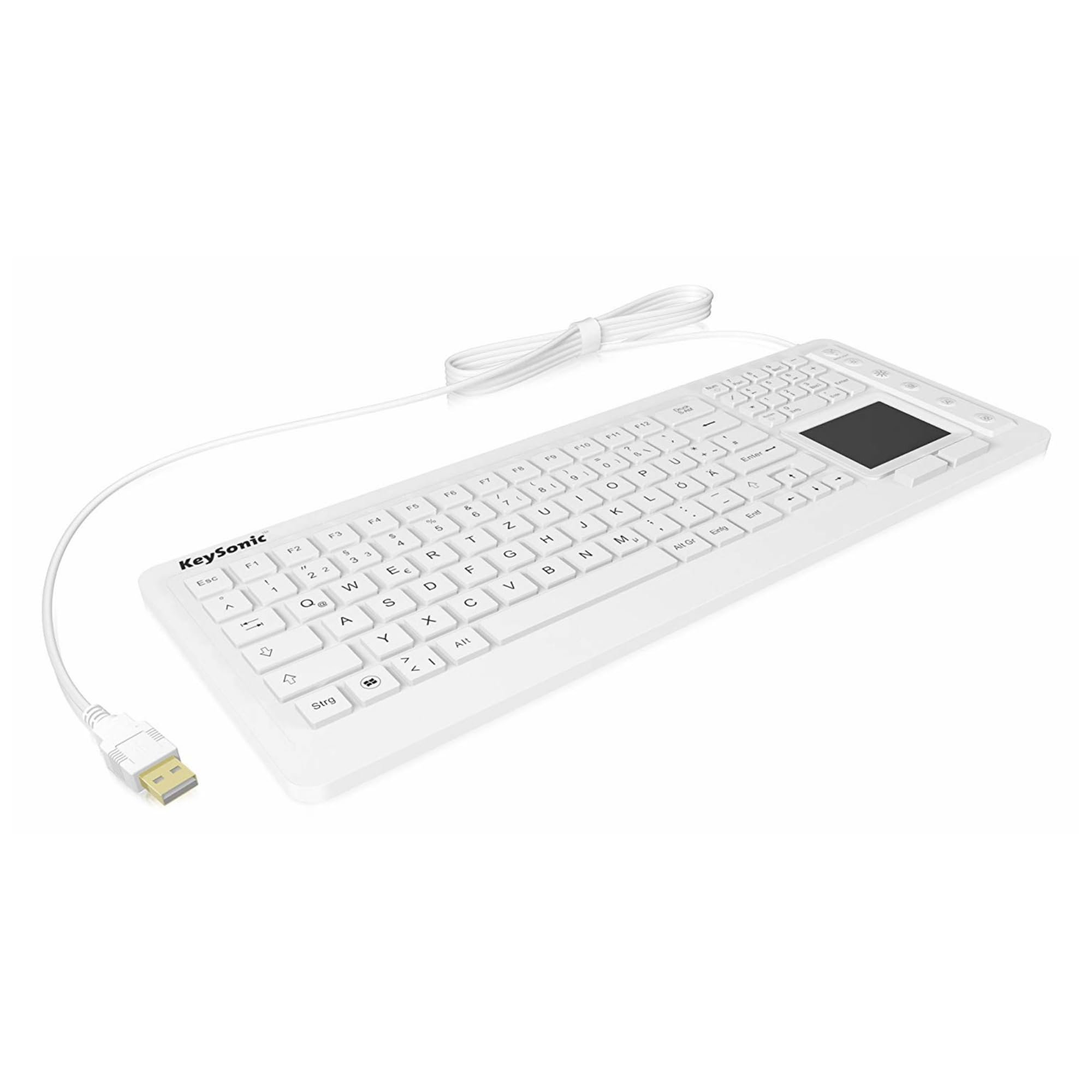 KeySonic Tastatur KSK-6231INEL - Kabelgebunden