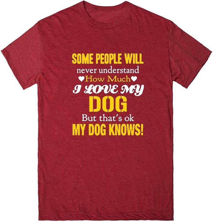 i love my dog t shirt