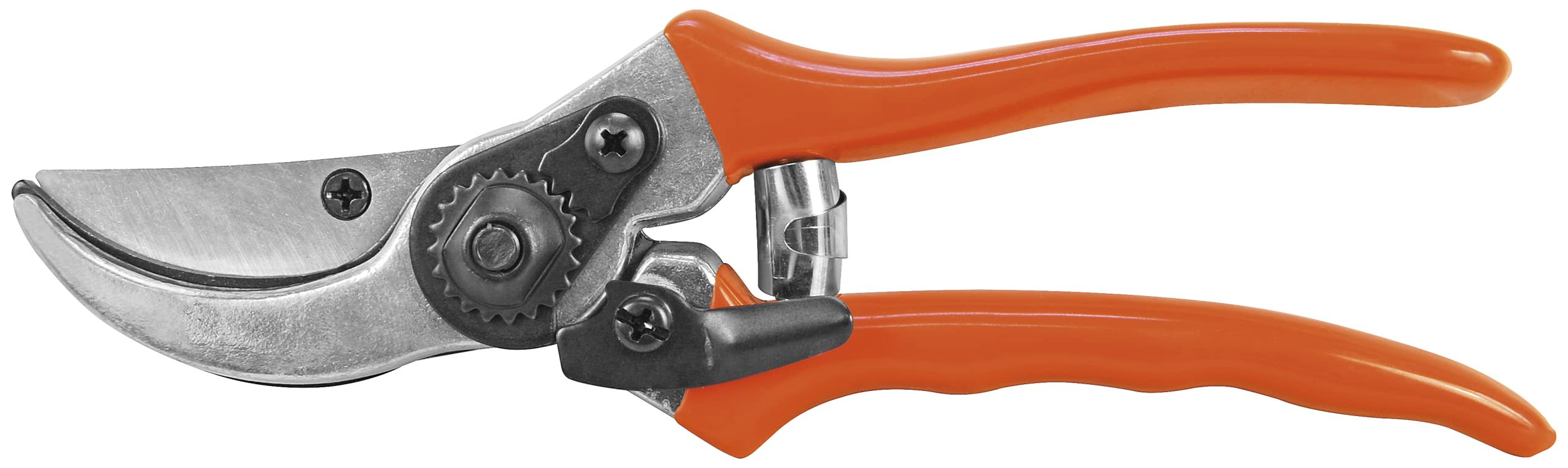 Tramontina Bypass Pruning Shears 21cm, Carbon Steel Blades, Ergonomic Non-Slip Handles, Safety Lock & Shock Absorber, Garden Secateurs for Branches, Flowers & Shrubs (17mm Cut Capacity)