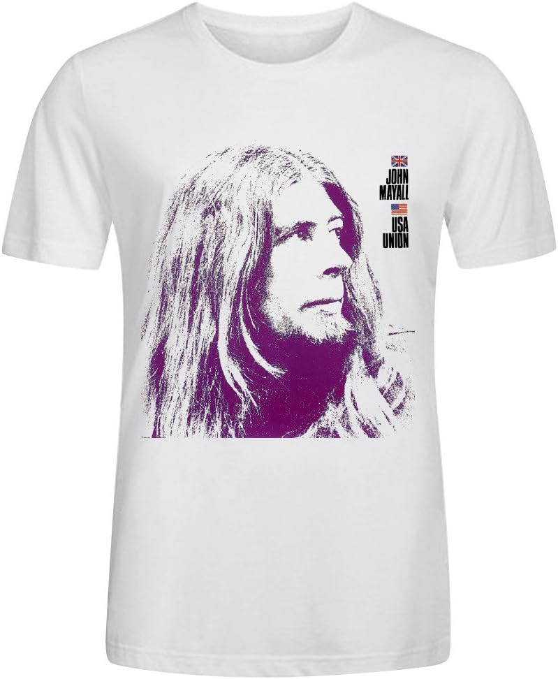 John Mayall USA Union Men's O Neck Unique Tee Shirt