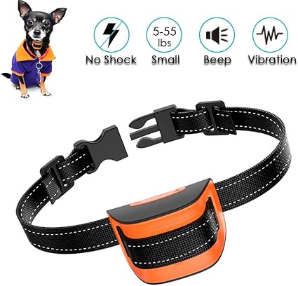 Masbrill Collier De Chien Qui Aboie Pour 25 25 Kg Petits Chiens Collier De Dressage Anti Aboiement Intelligent Avec Puce Et Sons Améliorés Avec Son