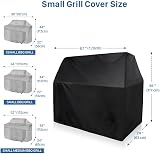 QMQ Barbecue Cover Heavy Duty 58 145cm or 67 170cm XL 170x61x117cm view 3