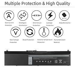 YXKC NYFJH Laptop Battery Replacement Compatible