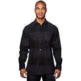 Burnside - Snap Front Long Sleeve Plaid Flannel Shirt - 8219