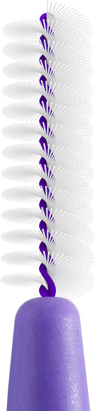 TePe Interdental Brush, Original, Purple, 1.1mm/ISO 6, 8pcs, Plaque Removal, Effective Cleaning Between Teeth - Image 4