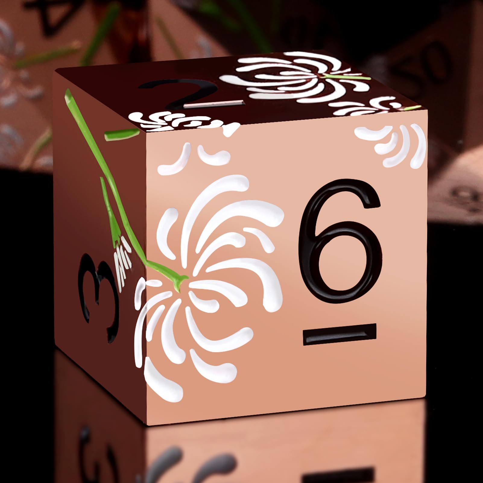 Haxtec Metal DND Dice Set Polyhedral D&D Dice for Dungeons and Dragons TTRPG Dice Games