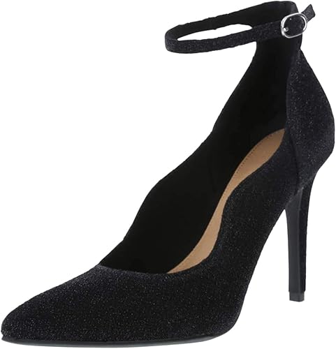 black strappy heels payless