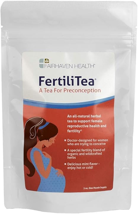 Amazon Com Fertilitea Organic Fertility Tea 60 Servings Contains Vitex Health Personal Care