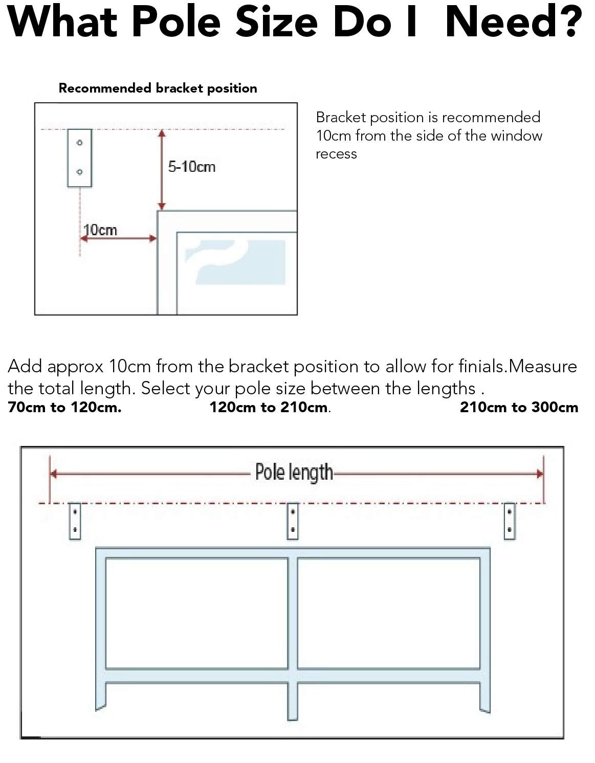 Home Treats Extendable Curtain Pole Black Mosaic Black Metal