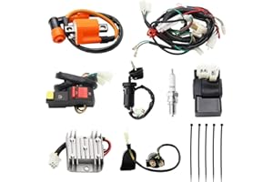 PRO BAT ATV Electric Wiring Harness Wire for Chinese Taotao Zongshen Loncin 150cc 200cc 250cc 4-Stroke Engine Pit Dirt Bike