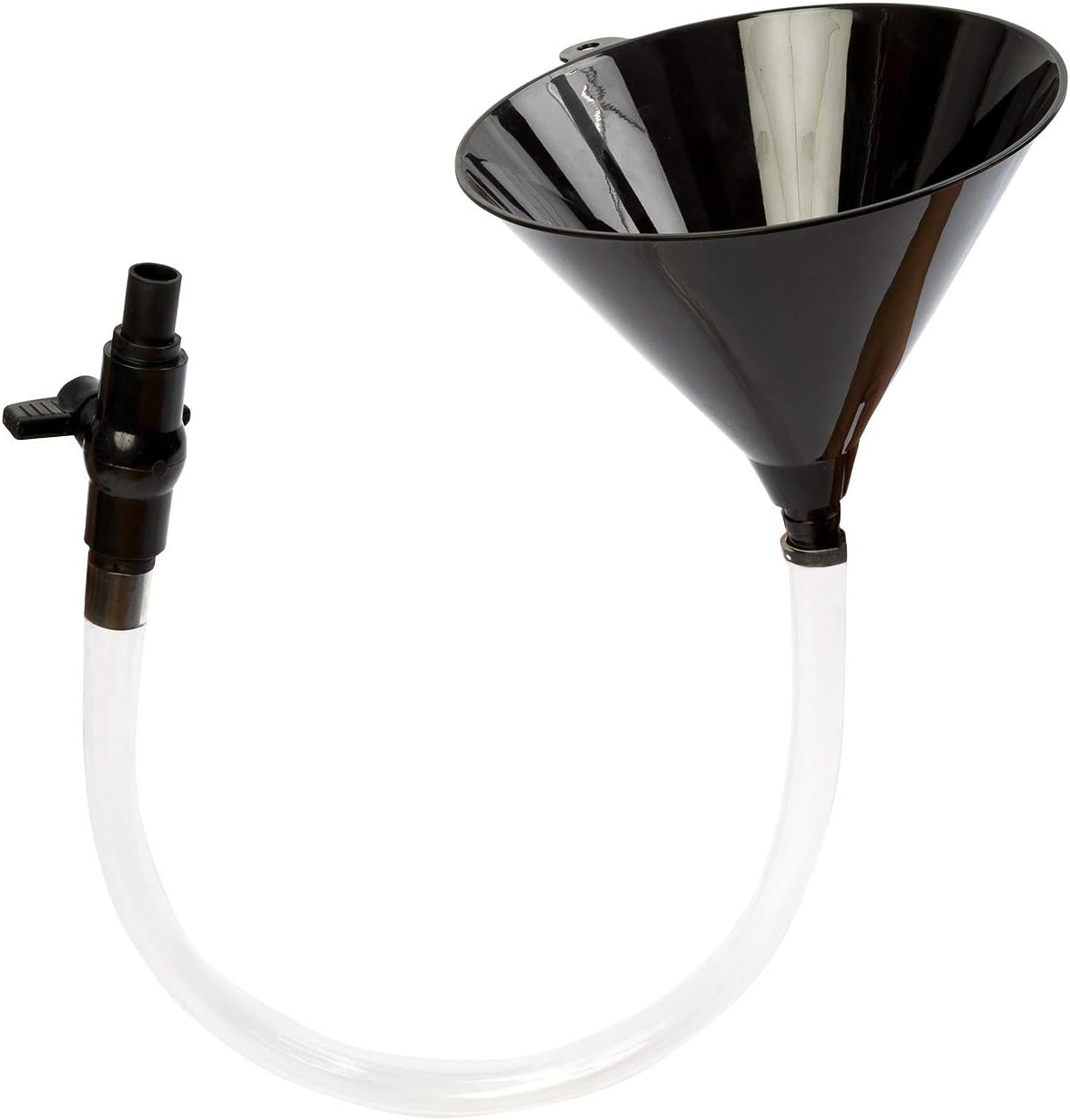 Beer Bong, Party Funnel, Drinking Funnel, Comes with Bottle Opener, Black Single Manual Hose and