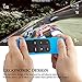 Protective Case for Apple TV 4th Generation Siri Remote Controls, FineGood 2 Pack Silicone Skidproof Cover of Protection for TV 4 Remote - Black, Blue