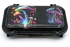 Vewitcher Metal Rolling Tray, Foldable Cone Loader Tray Pre Roll Machine for King Size Pre Roll Filler Funnel Double Rolling Tray with Full Accessoris (Black)