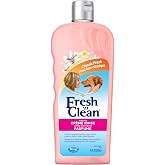 Pet-Ag Fresh &rsquo;n Clean Scented Creme Rinse Conditioner, Classic Fresh Scent - 18 oz - Reduces Mats and Tangles with Vitamin E &amp; Aloe Vera - Strengthens &amp; Repairs Coats - Soap Free