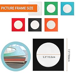 YIYINOE 6x6 Picture Frame Set of 6,Paper Photos