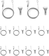 QWORK Picture Hanging Wire Kit 2m Stainless Steel 1.5mm Rail Hook 40kg view 7