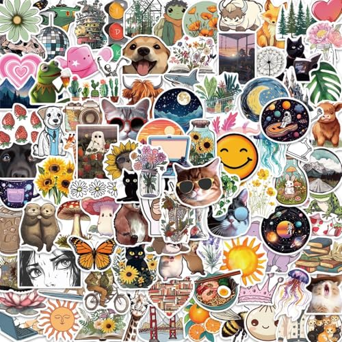 100-nature Stickers