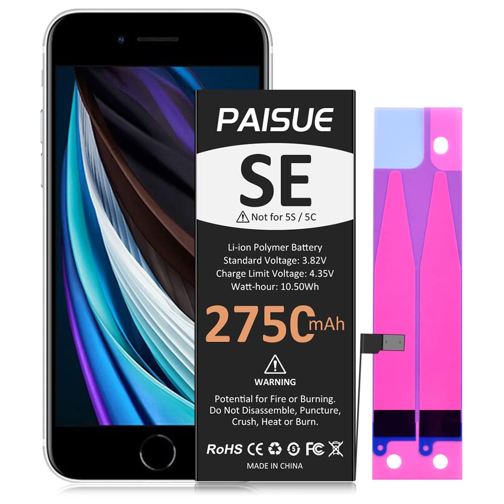 First Generation Battery IPhone SE A1662 Battery Replacement Battery For IPhone SE 1st Gen 2016 ...